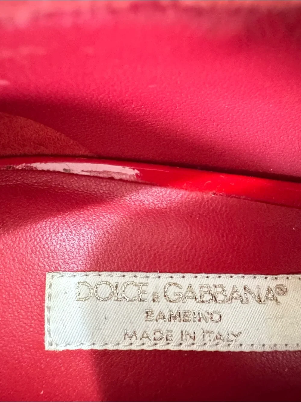 Dolce & Gabbana Red Patent Leather Crystal Mary Jane Pumps IT 35
